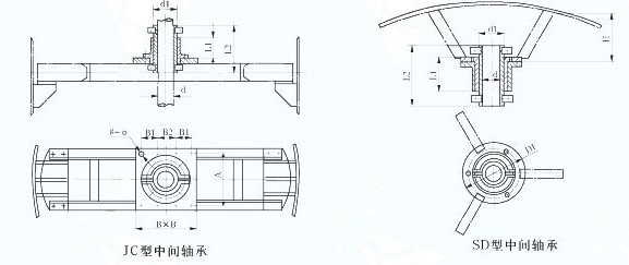 中间轴承3 中间轴承3